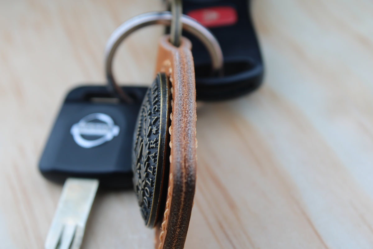 The Eagle Dollar Keychain