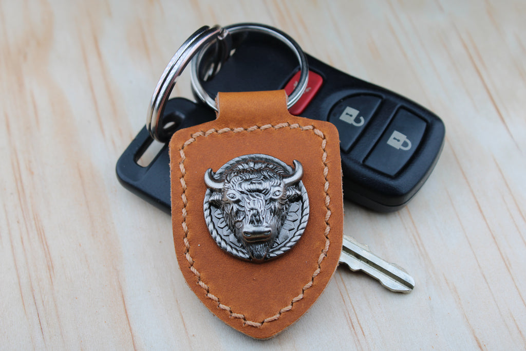 The Buffalo Concho Keychain