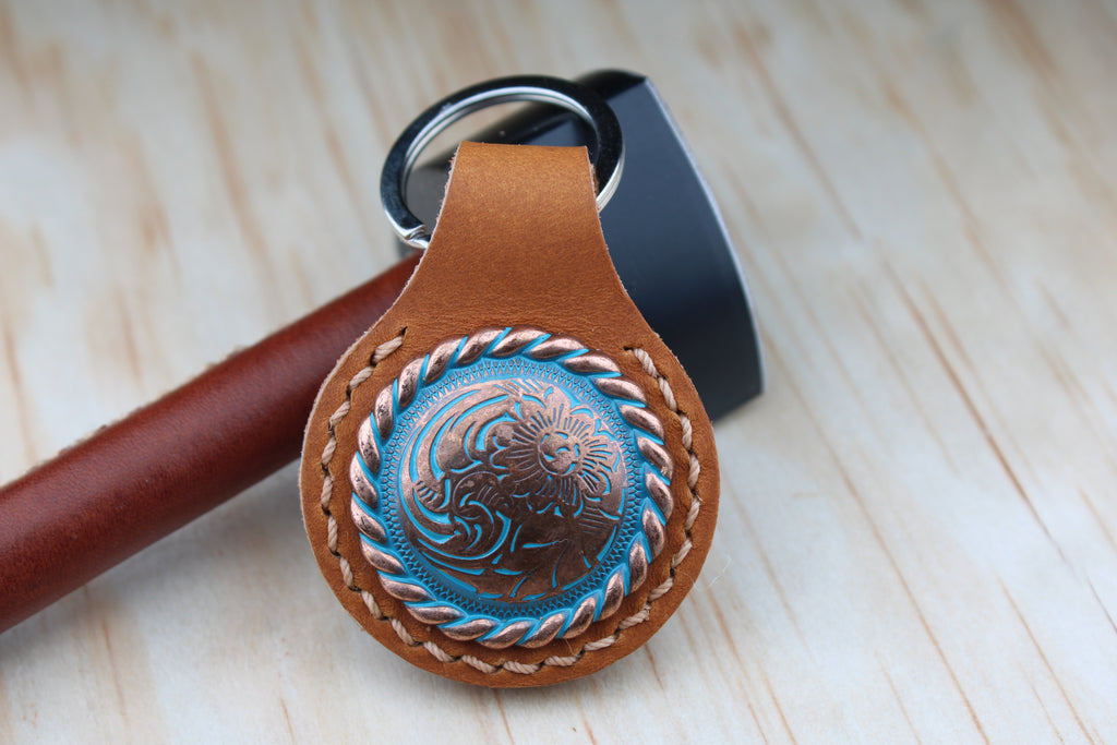 The Wave Concho Keychain