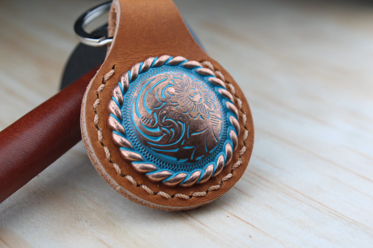 The Wave Concho Keychain