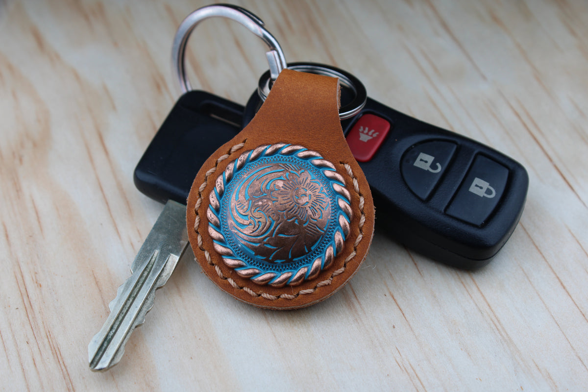 The Wave Concho Keychain