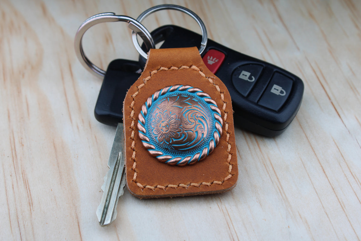 The Wave Concho Keychain