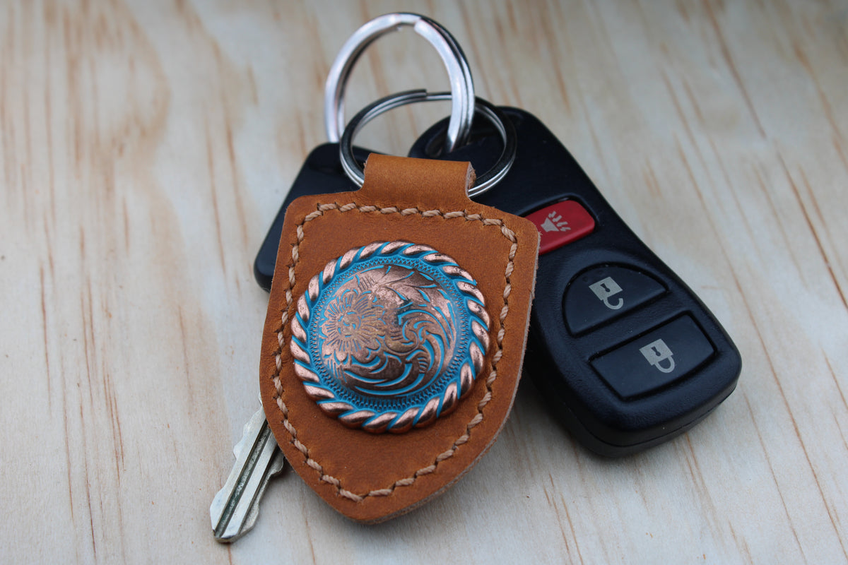 The Wave Concho Keychain