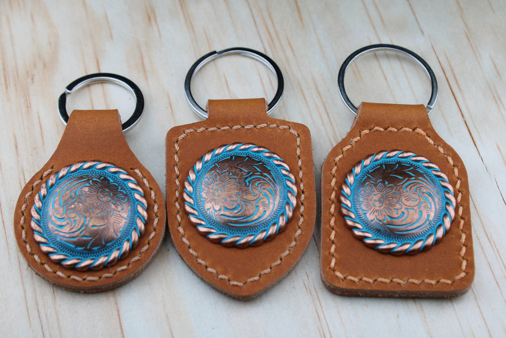 The Wave Concho Keychain