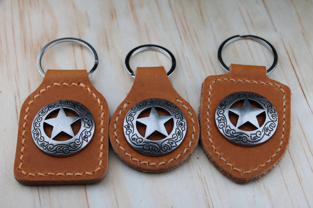 The Small Star Concho Keychain