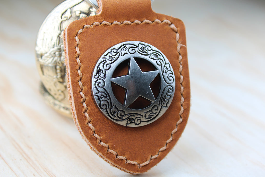 The Small Star Concho Keychain