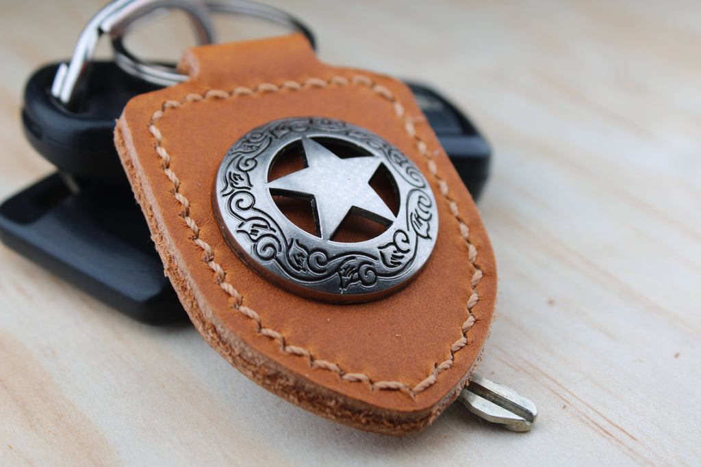 The Small Star Concho Keychain