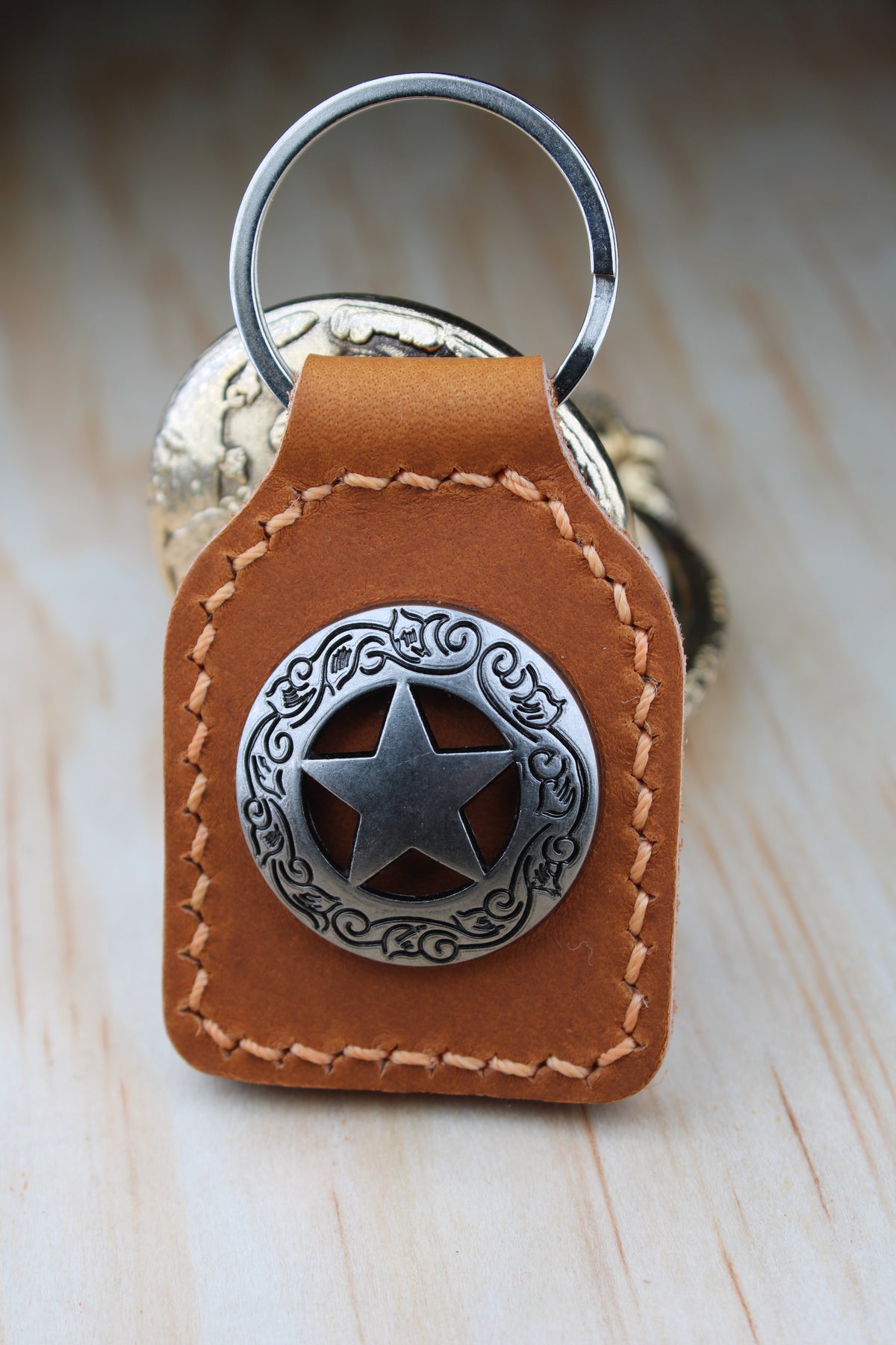 The Small Star Concho Keychain