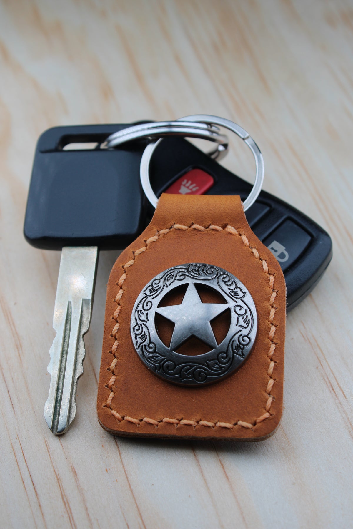 The Small Star Concho Keychain