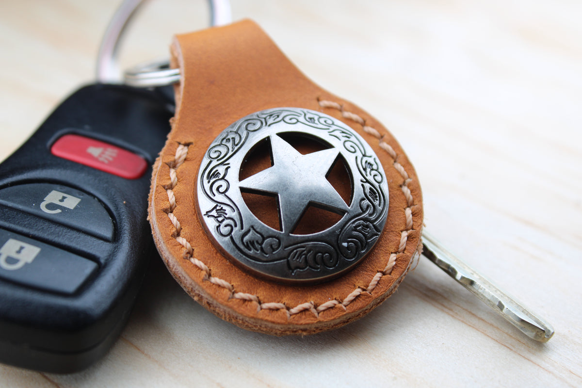 The Small Star Concho Keychain