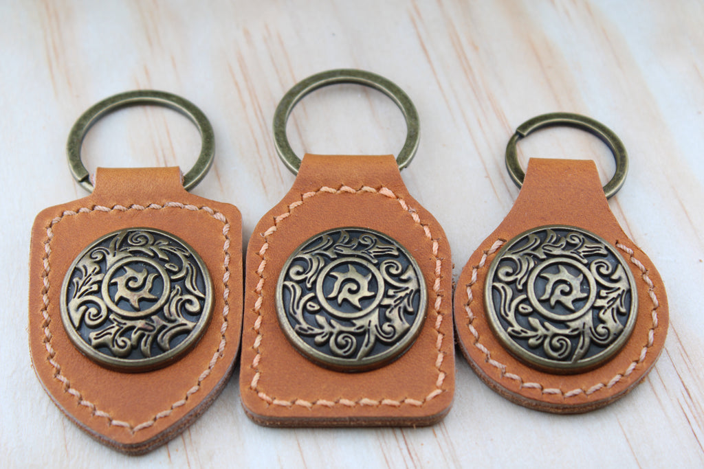 The Scrollwork Keychain