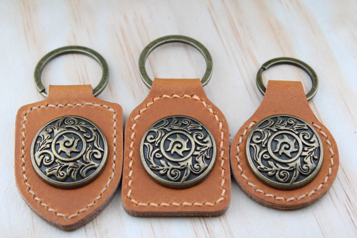 The Scrollwork Keychain