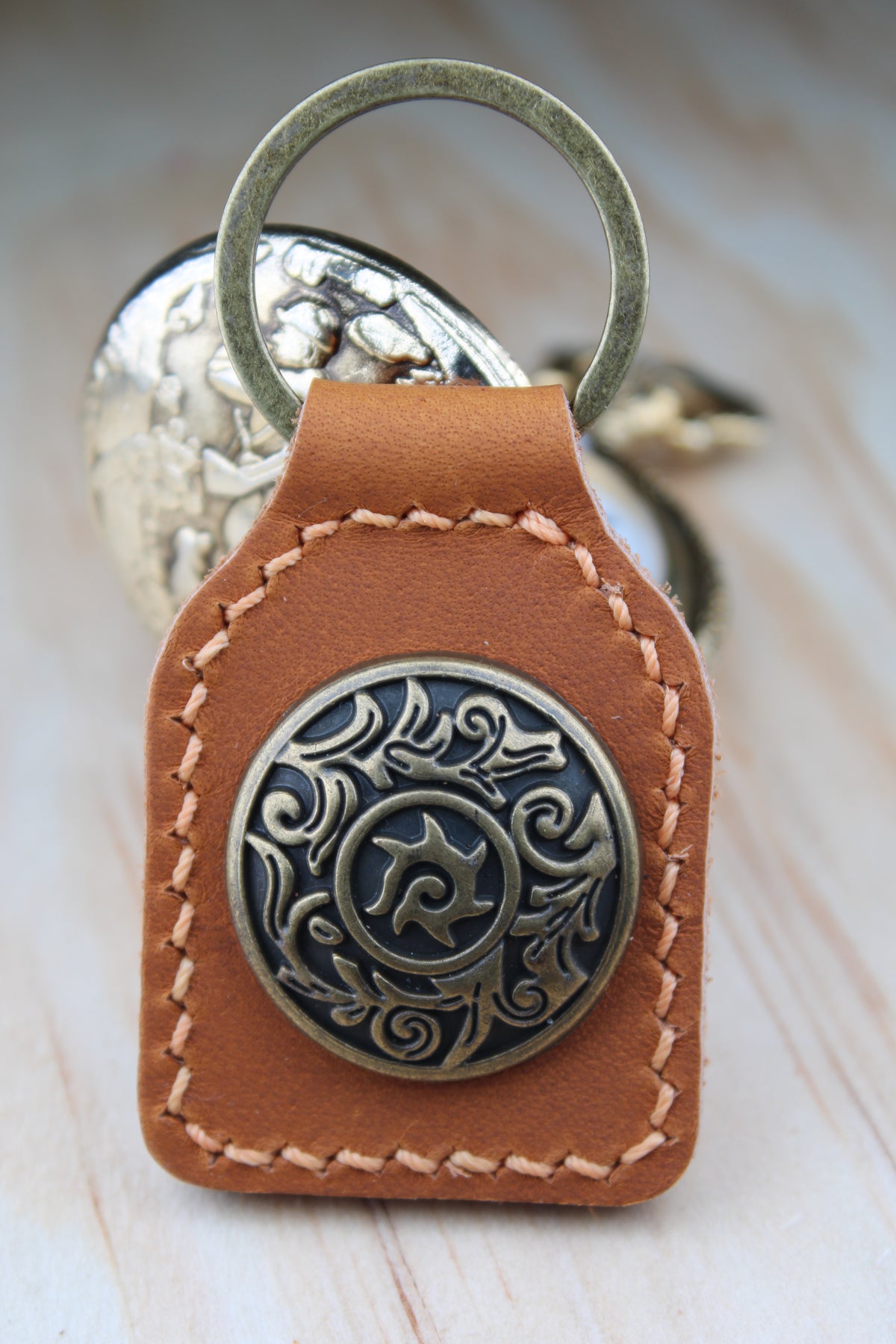The Scrollwork Keychain
