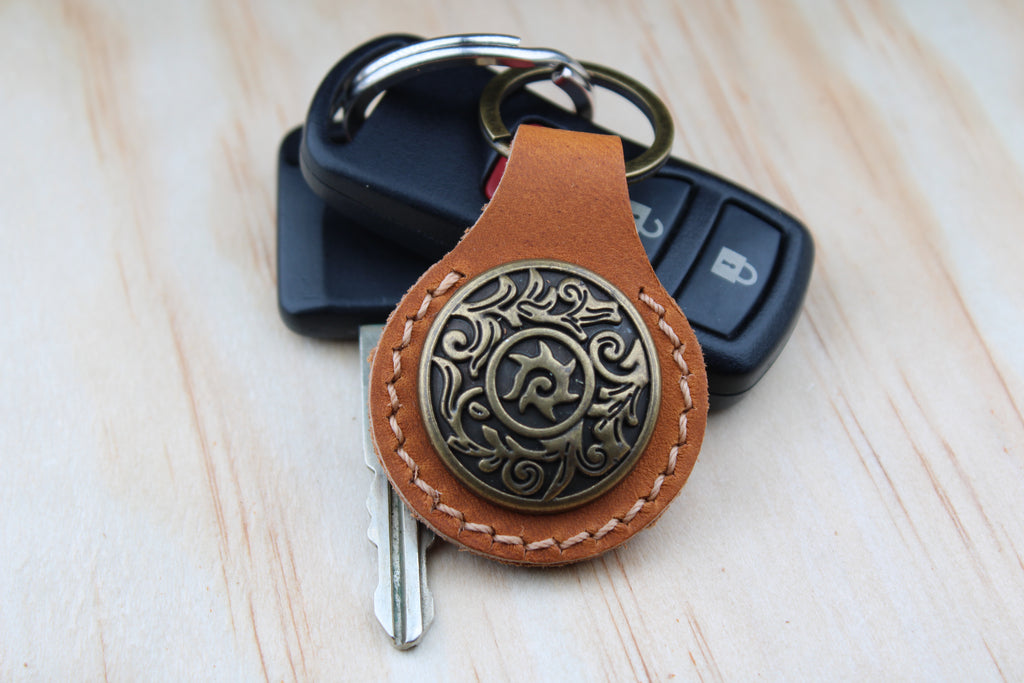 The Scrollwork Keychain