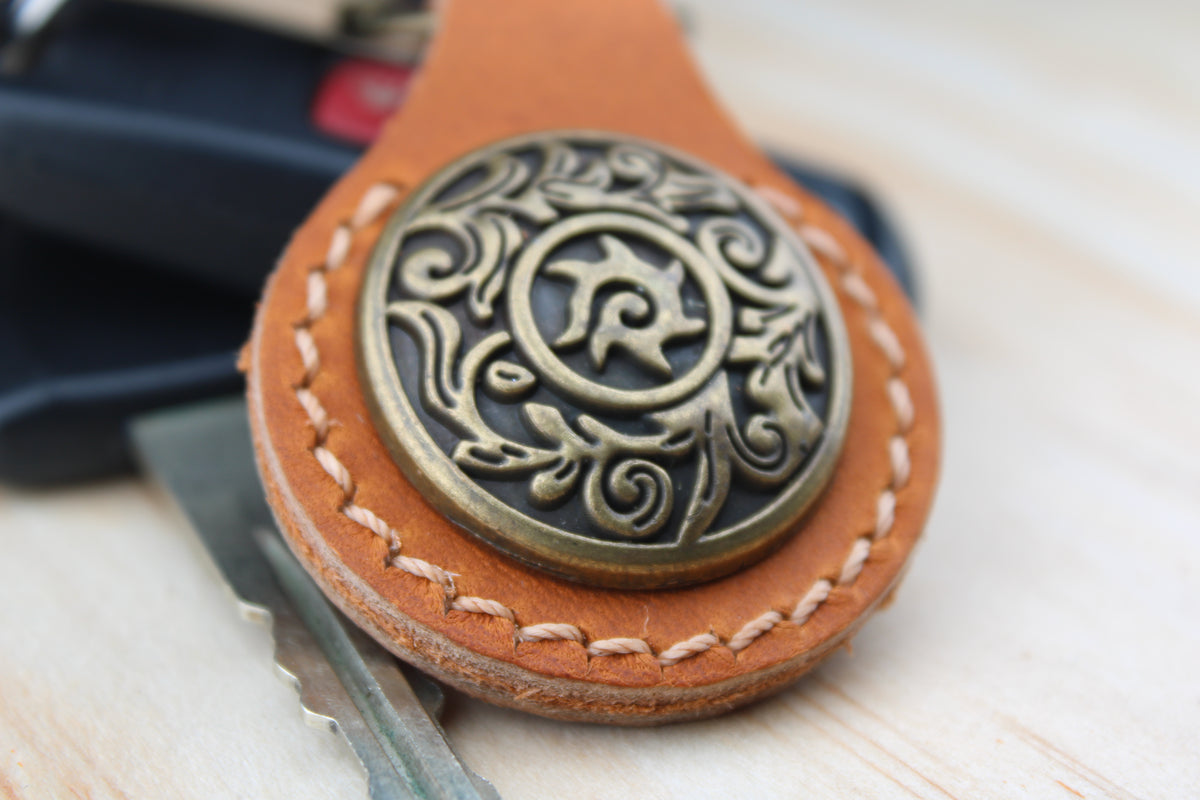 The Scrollwork Keychain