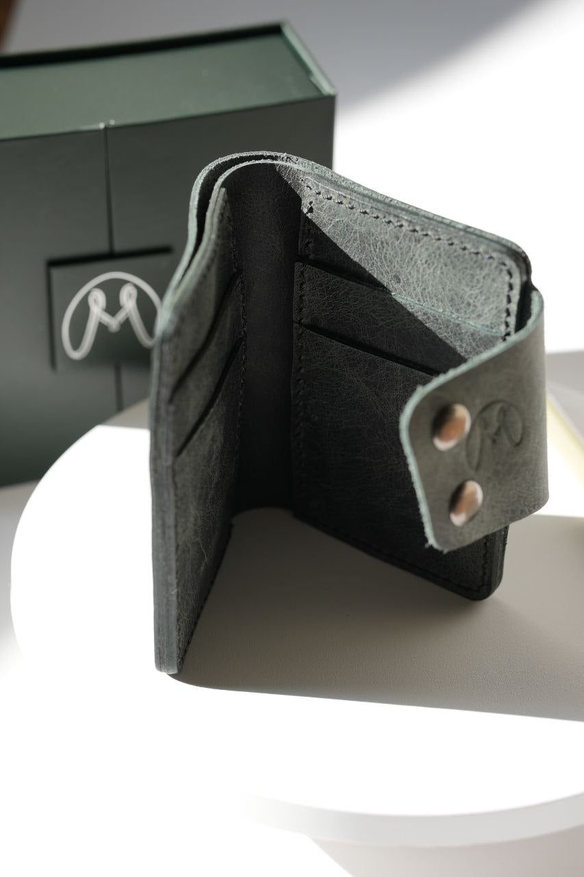 The Vanguard Vertical Leather Wallet