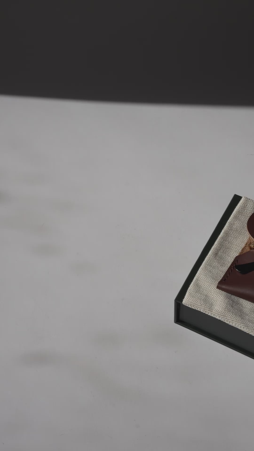 Handmade Foldable Leather Glasses Case